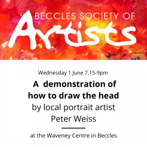 Beccles Society of Artists poster