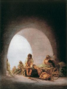 Francisco Goya Interior of a Prison