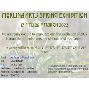 Merlin March exhibition